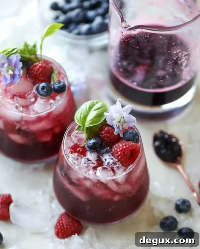 honey berry kombucha smash I howsweeteats.com