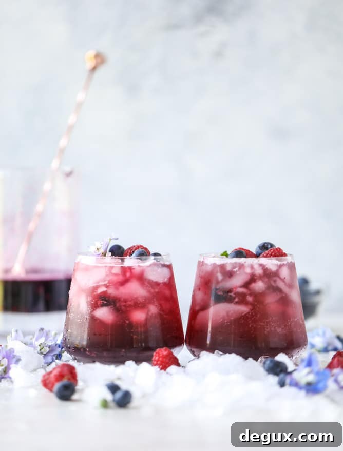 honey berry kombucha smash I howsweeteats.com