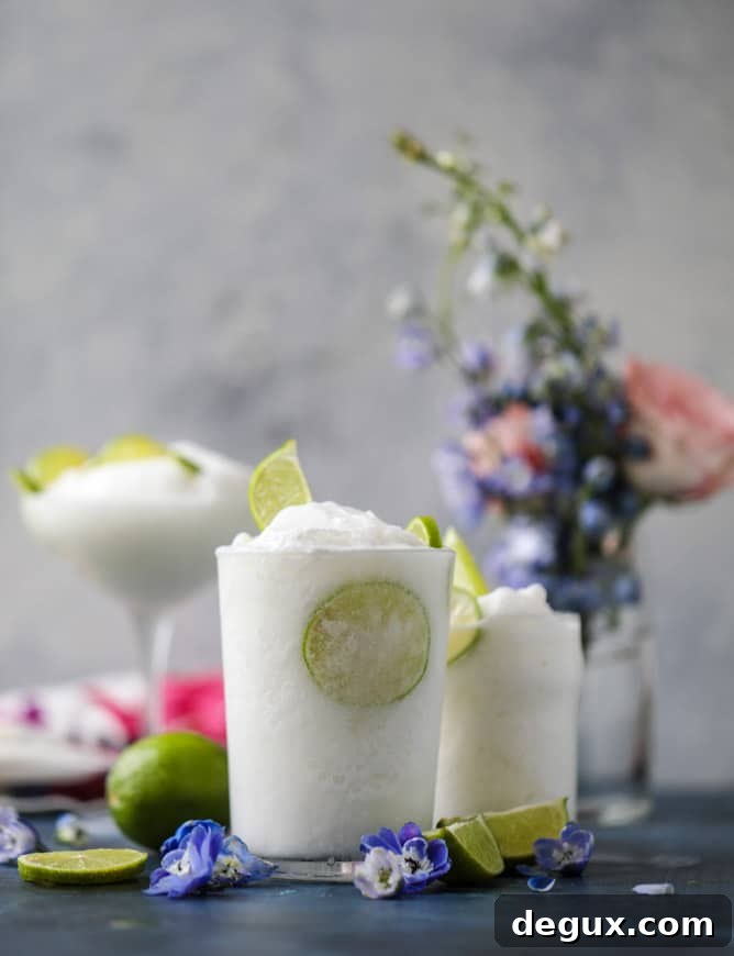 coconut limeade coolers I howsweeteats.com
