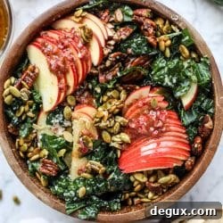 Honeycrisp Apple, Kale & Nut Salad with Maple Vinaigrette 9 img 51143 9 1