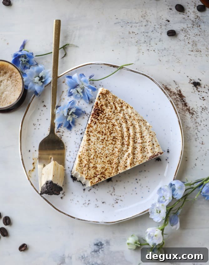 no bake greek yogurt cheesecake I howsweeteats.com