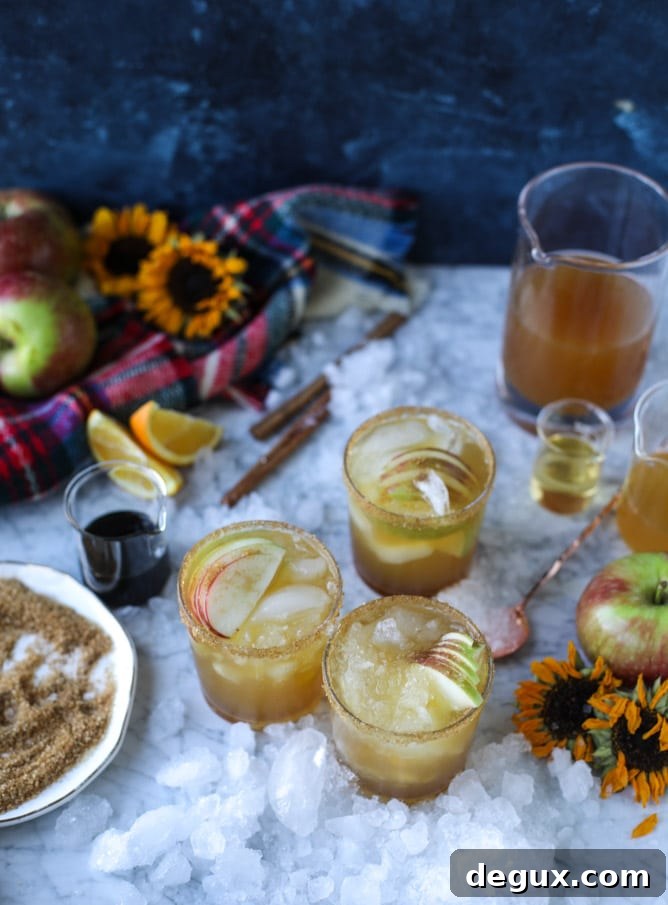 Maple Honeycrisp Margarita Recipe — Autumn Apple Cocktail 8 maple honeycrisp margarita I howsweeteats.com