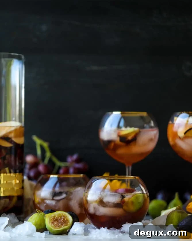 September Sangria Recipes and Seasonal Wine Pairings 2 september sangria I howsweeteats.com