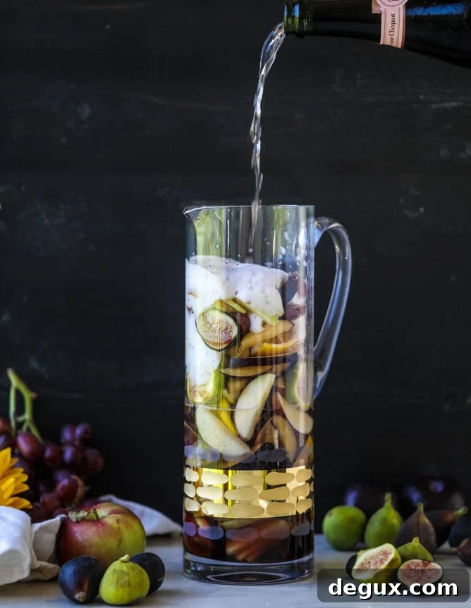 September Sangria Recipes and Seasonal Wine Pairings 4 september sangria I howsweeteats.com