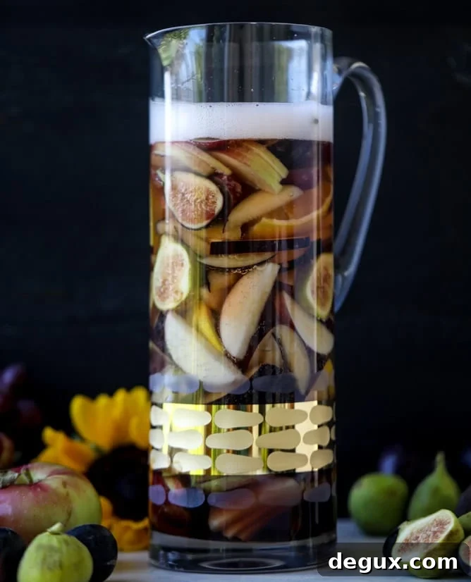 September Sangria Recipes and Seasonal Wine Pairings 5 september sangria I howsweeteats.com