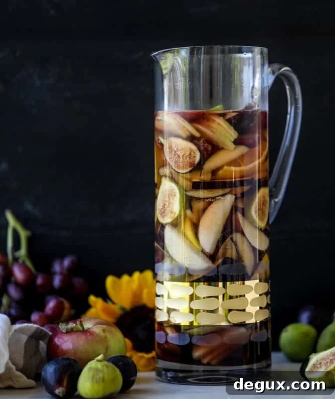 September Sangria Recipes and Seasonal Wine Pairings 7 september sangria I howsweeteats.com