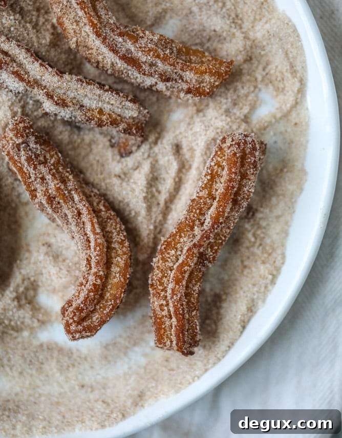 apple cider churros with cider beer caramel I howsweeteats.com