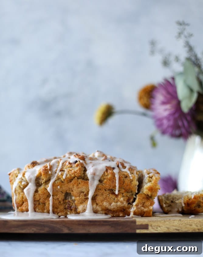 Brown Butter Glazed Banana Beer Bread Recipe 2 banana beer bread with brown butter glaze I howsweeteats.com