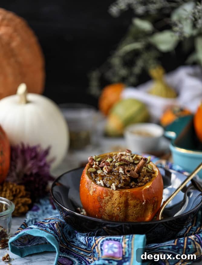 Pumpkin Pie Oatmeal Brûlée Recipe: Creamy Fall Breakfast Delight 2 brûléed pumpkin pie oatmeal I howsweeteats.com #pumpkin #oatmeal #breakfast