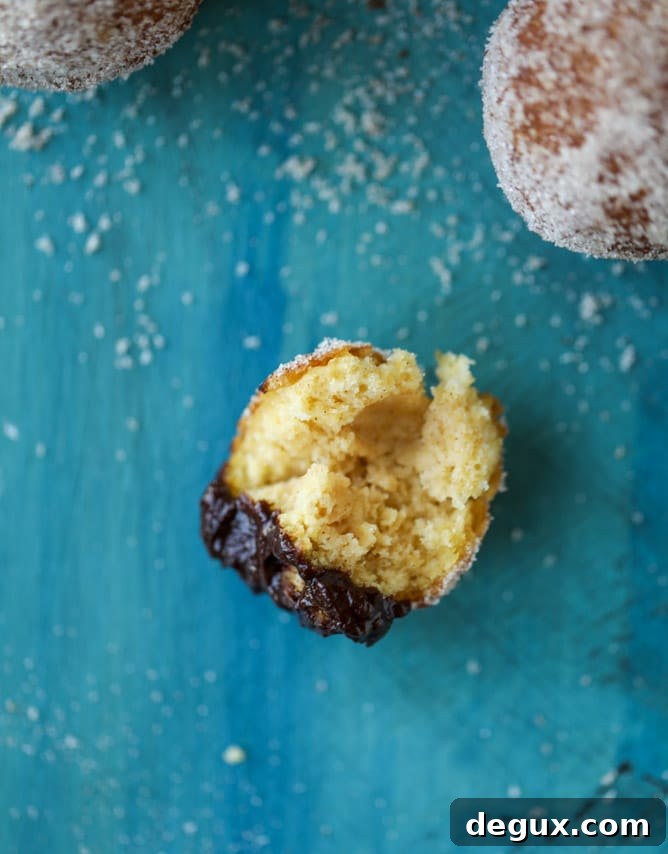 Pumpkin Cider Doughnut Holes Drizzled with Hot Fudge 7 pumpkin doughnut holes with hot fudge I howsweeteats.com