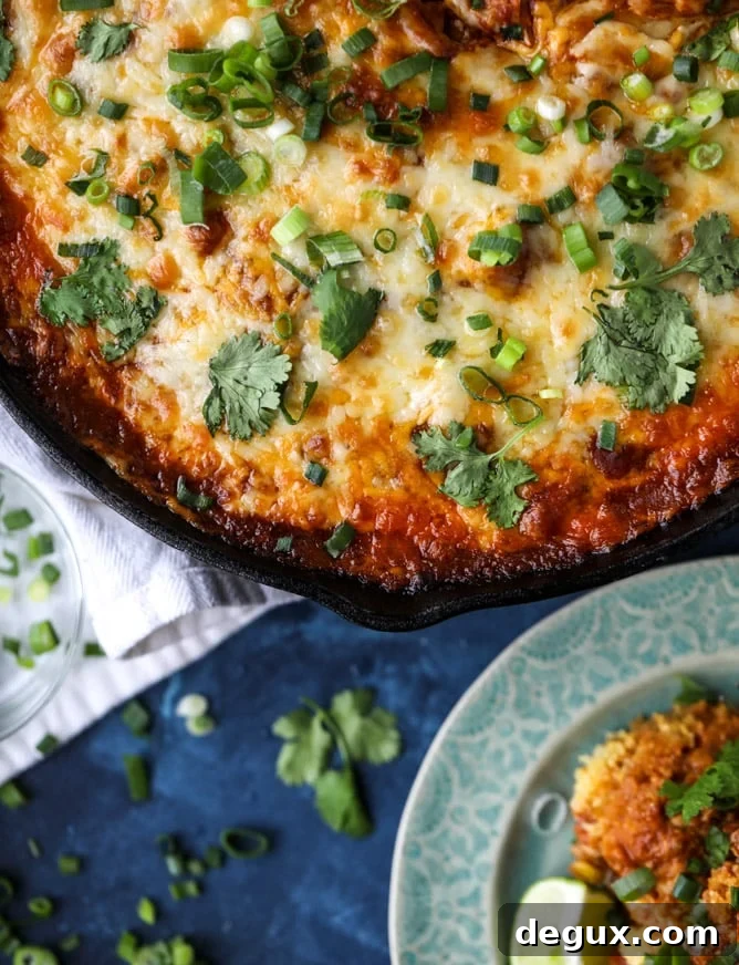 Cheesy Chicken Tamale Pie Recipe: Comforting Mexican Casserole 11 img 52078 10