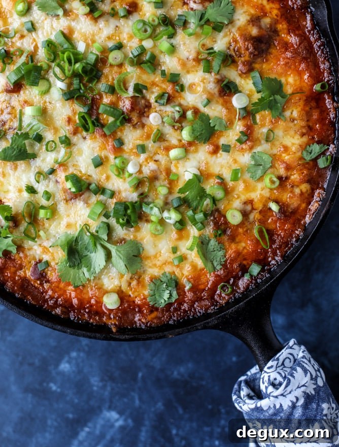 Cheesy Chicken Tamale Pie Recipe: Comforting Mexican Casserole 6 cheesy chicken tamale pie I howsweeteats.com