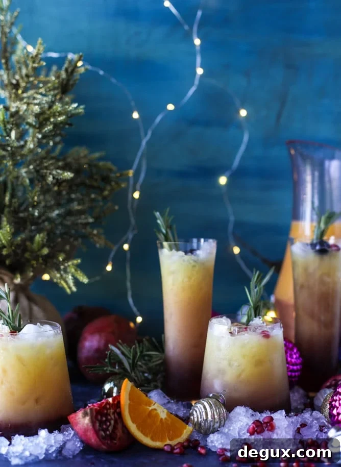 Tequila Christmas Sunrise Cocktail with Homemade Grenadine 2 tequila christmas sunrise I howsweeteats.com #cocktails #tequila #sunrise #christmas