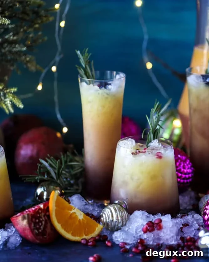 Tequila Christmas Sunrise Cocktail with Homemade Grenadine 10 tequila christmas sunrise I howsweeteats.com #cocktails #tequila #sunrise #christmas