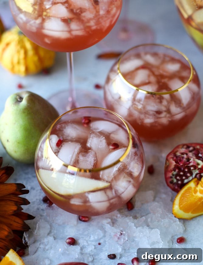 thanksgiving party punch I howsweeteats.com 