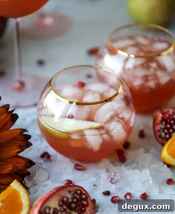 thanksgiving party punch I howsweeteats.com 