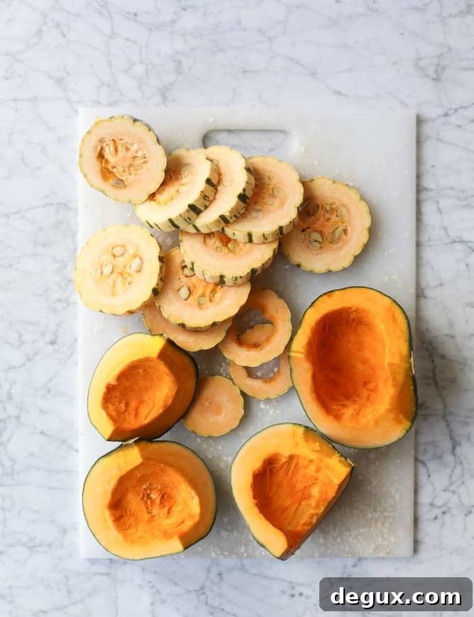 roasted squash with brown butter and toasted quinoa I howsweeteats.com #squash #thanksgiving #recipes