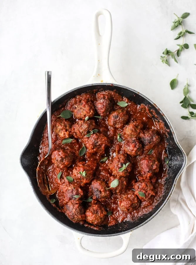 bacon meatballs with bucatini I howsweeteats.com #bacon #pasta #meatballs