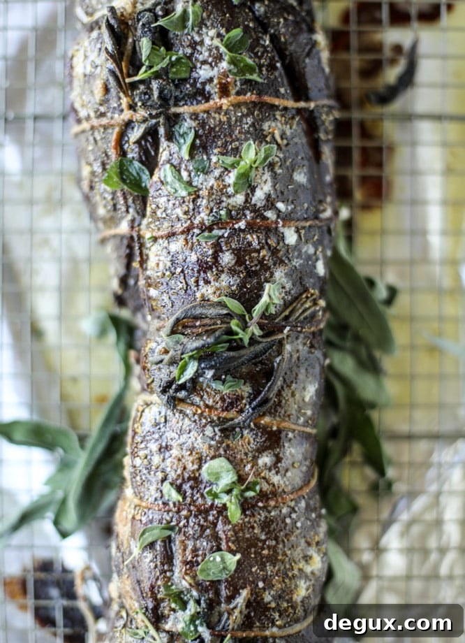 herb and butter roasted beef tenderloin I howsweeteats.com #beef #tenderloin #christmas #holidays #filet