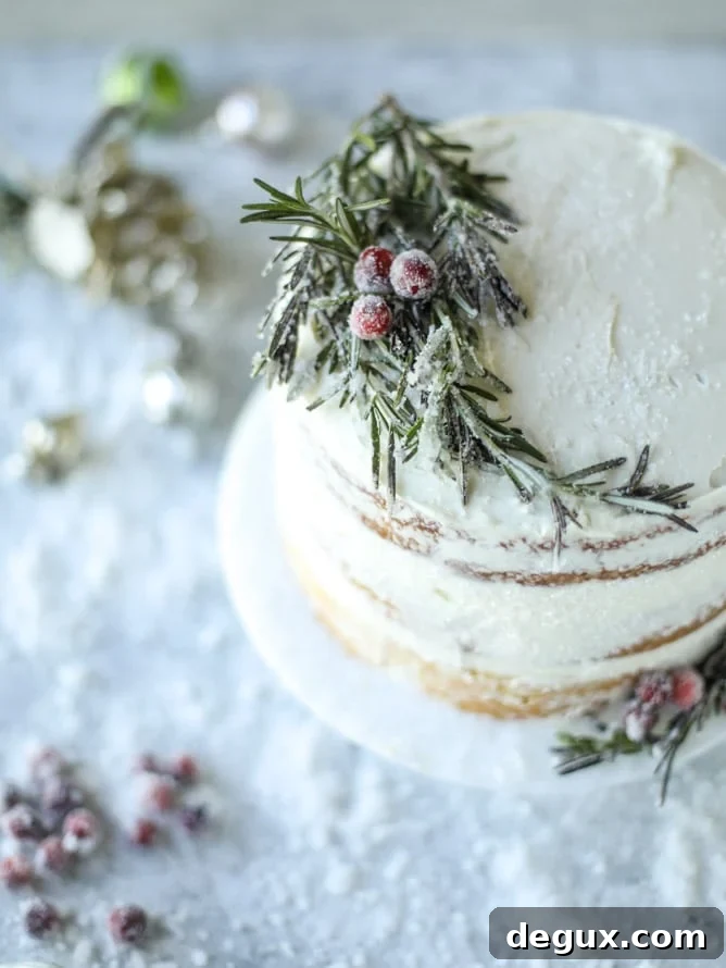 White Christmas Sparkle Cake Recipe for a Festive Holiday Dessert 5 white christmas sparkle cake I howsweeteats.com #christmas #cake #vanilla #almond