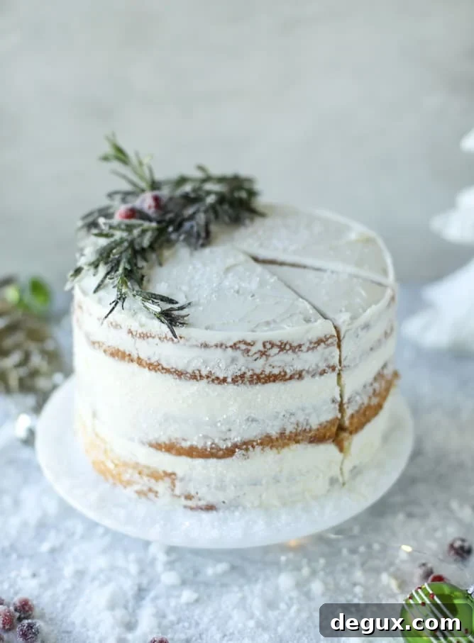 Winter White Sparkle Cake: Festive Snowflake Dessert Recipe 7 white christmas sparkle cake I howsweeteats.com #christmas #cake #vanilla #almond