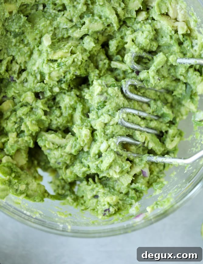 Crispy Carnitas with Creamy Guacamole Bowl 4 crispy carnitas guacamole I howsweeteats.com #guacamole #dip #avocado