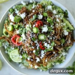 Crispy Carnitas with Creamy Guacamole Bowl 9 img 52493 8