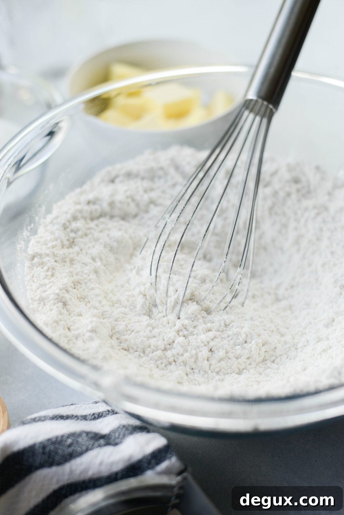 Homemade Funfetti Cake Mix Recipe for Moist, Colorful Cakes 4 whisk dry ingredients