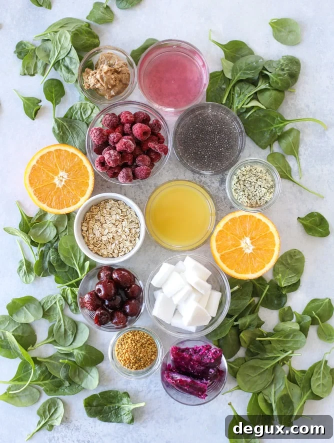 layered immunity boosting smoothie I howsweeteats.com #healthy #recipes #smoothie #immunityboosting