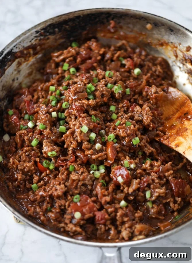 asian style sloppy joes I howsweeteats.com #sloppyjoes #recipes