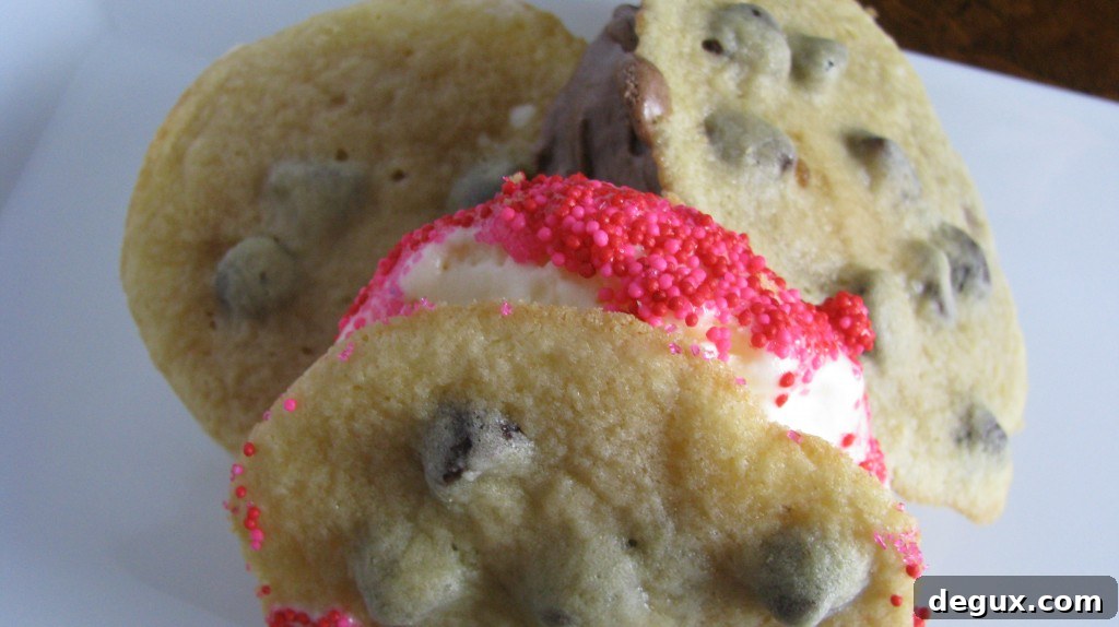 bite-size cookie sandwiches