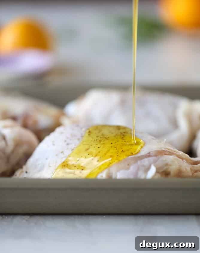 meyer lemon roasted chicken I howsweeteats.com #chicken #lemon #roastedchicken #healthy #meyerlemon