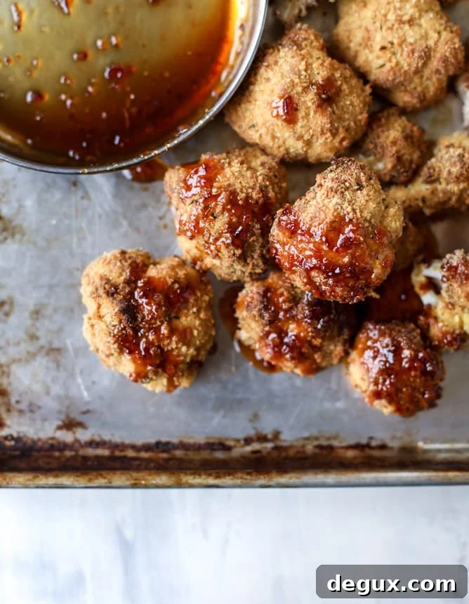 Sweet-Spiced Roasted Cauliflower with Honey and Chili 5 sweet and spicy roasted cauliflower I howsweeteats.com #cauliflower #crispy #roasted #sweet #spicy