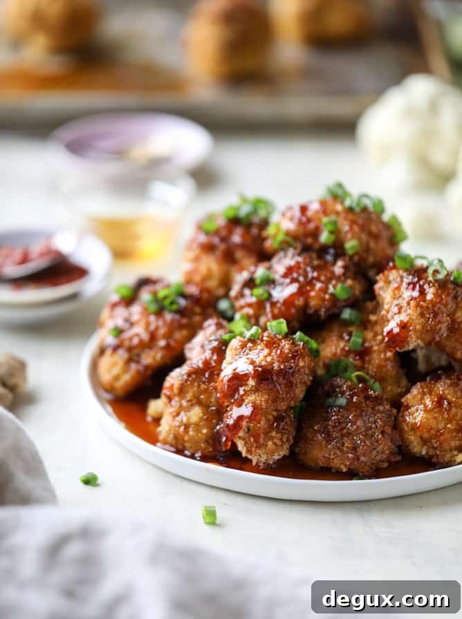 Sweet-Spiced Roasted Cauliflower with Honey and Chili 7 sweet and spicy roasted cauliflower I howsweeteats.com #cauliflower #crispy #roasted #sweet #spicy