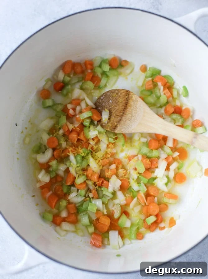 Lemon Chicken Soup Recipe with Fresh Herbs and Rice 3 easy lemon chicken soup