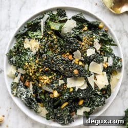 Crisp Kale Salad with Parmesan, Pistachios, and Lemon Vinaigrette 9 img 53412 8