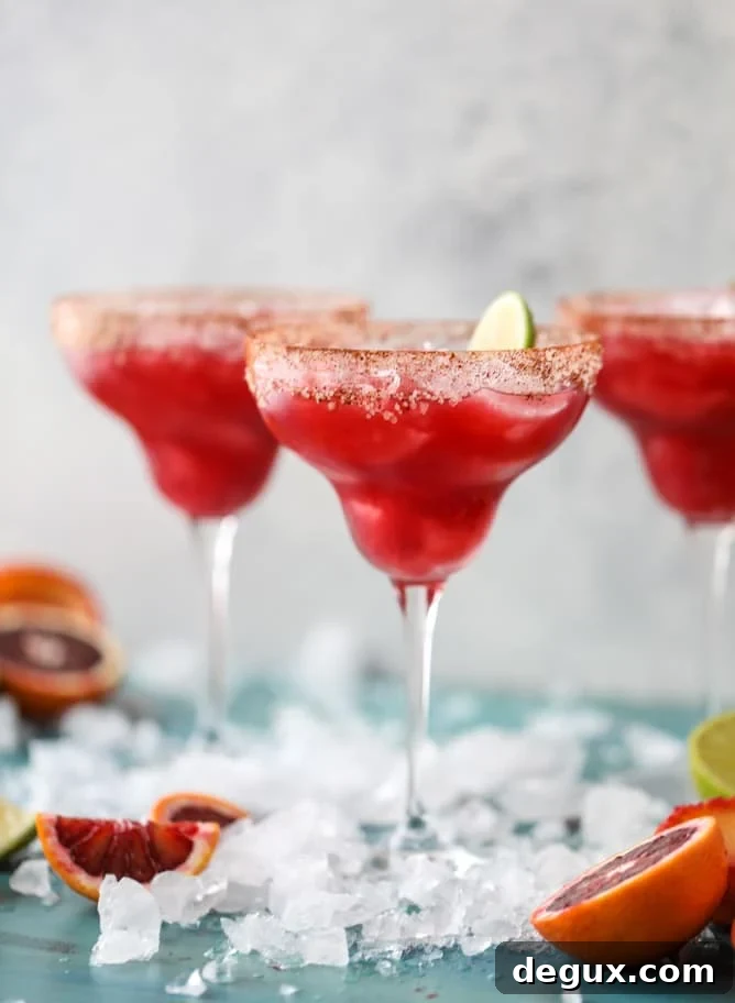 spicy blood orange beergaritas I howsweeteats.com #beer #margaritas #beergaritas #cocktails #bloodorange