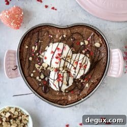 Amaretto Brownie Heart: Decadent Chocolate Dessert Recipe 7 img 53518 6
