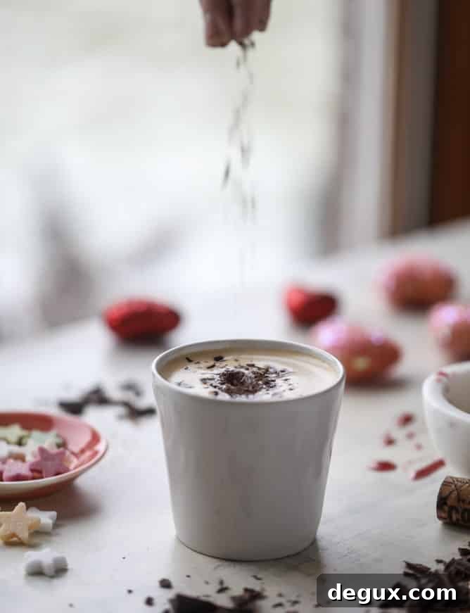 Cabernet Latte: How to Make a Wine-Infused Coffee Drink 5 cabernet chocolate lattes I howsweeteats.com #redwine #coffee #latte #valentinesday #chocolate