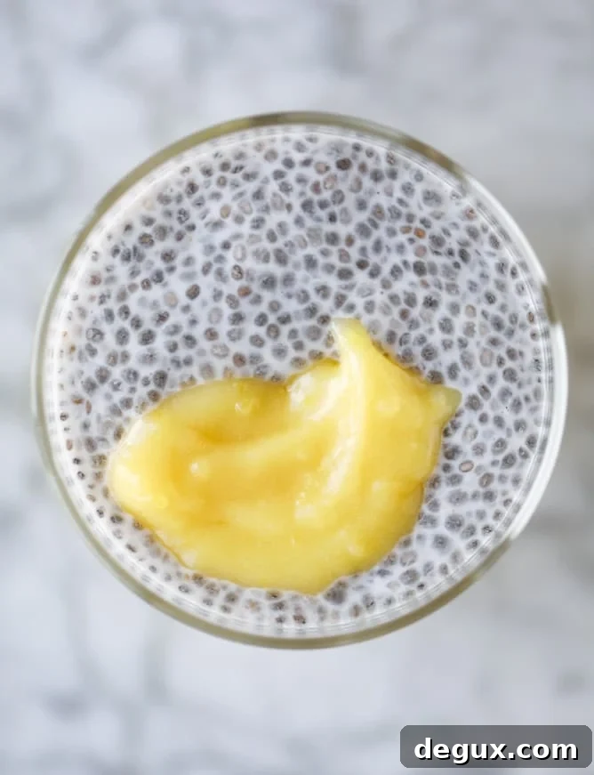 Lemon Curd Chia Seed Parfaits for Bright, Tangy Breakfasts 5 lemon curd chia pudding parfait I howsweeteats.com #lemon #lemoncurd #chiapudding #snack #healthy