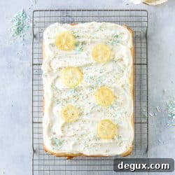 Lemon Sheet Cake with Cream Cheese Frosting Recipe 9 img 53573 11