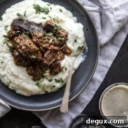 Guinness-Braised Short Ribs with Cheesy Cauliflower Mash 8 img 53682 7