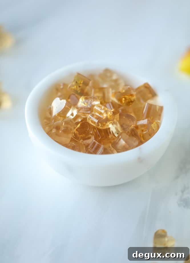 Rosé Champagne Gummy Bears: Sparkling Candy Recipe & Guide 5 rosé champagne gummy bears I howsweeteats.com #gummybears #champagne #rosé #candy #homemade