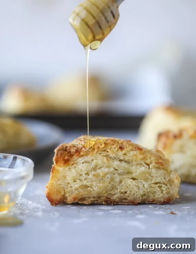 honey cheddar black pepper scones I howsweeteats.com #scones #honey #cheddar #blackpepper