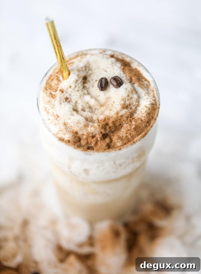 frozen irish cream cappuccinos I howsweeteats.com #coffee #frappuccino #cappuccino #frozen #irishcream #baileys