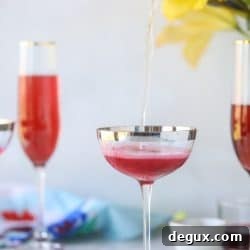 Sparkling Rosé Hibiscus Mimosa Recipe for Brunch 9 img 54052 8