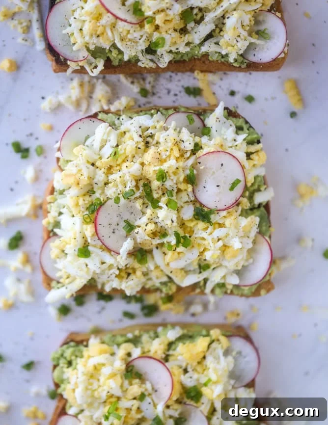 Shaved Egg and Avocado Toast Recipe for Brunch and Breakfast 6 shaved egg avocado toast I howsweeteats.com #avocado #toast #egg #breakfast