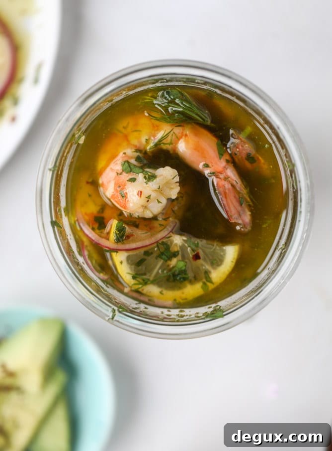 pickled shrimp avocado salad I howsweeteats.com #pickledshrimp #seafood #avocado #salad #kentuckyderby