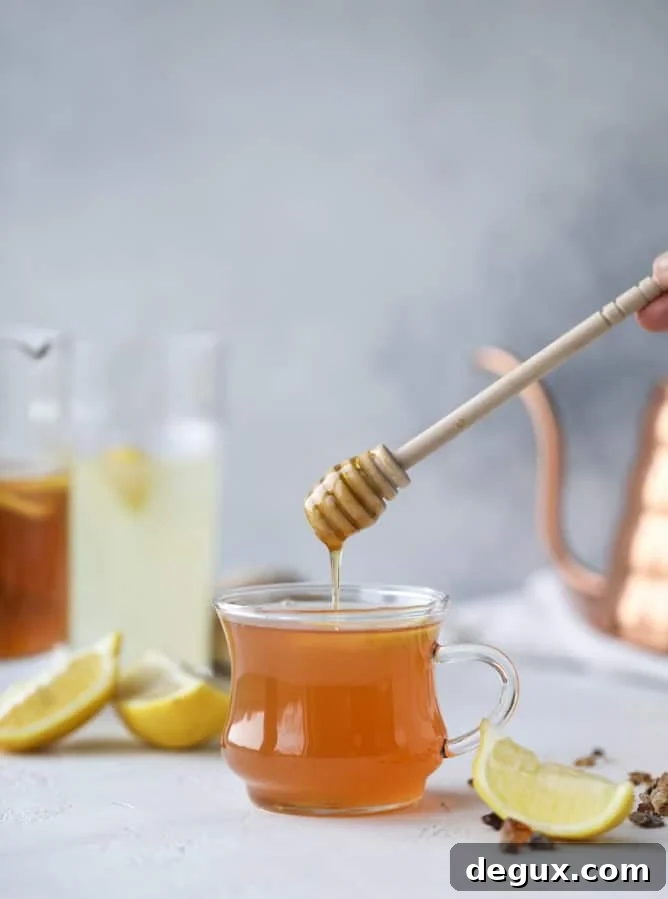 homemade starbucks medicine ball I howsweeteats.com #medicinball #tea #starbucks #citrushoneytea