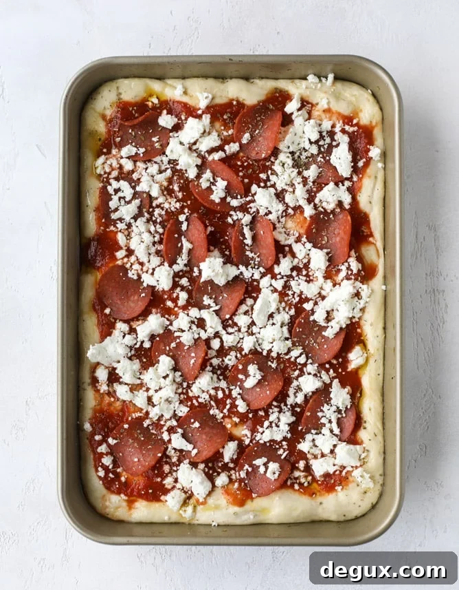 Hot Honey Goat Cheese Pepperoni Pizza Recipe 5 hot honey goat cheese pepperoni pizza